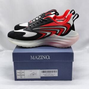 Mazino Krypton Men's Athletic Sneakers Shoes Size 10 Red Black Casual Streetwear